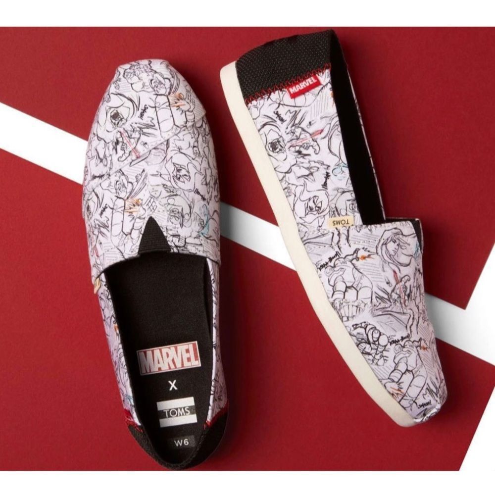 Toms X Marvel Concept Art Printed Classics 7